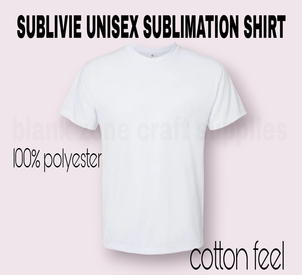 SUBLIMATION CLOTHING blankzone craft supplies